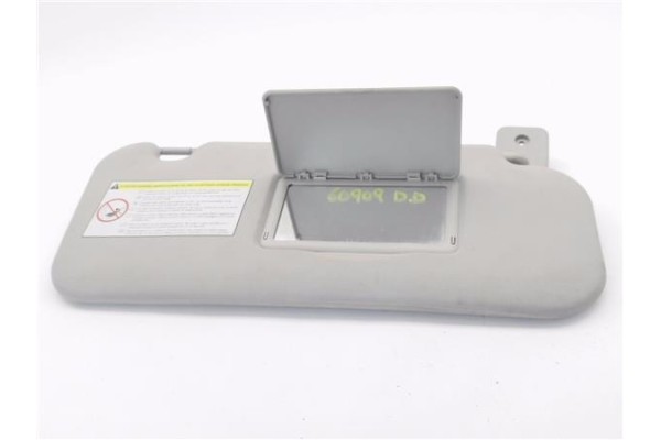 Recambio de parasol derecho para peugeot 207 1.4 referencia OEM IAM 16064158BJ 16126929BJ 