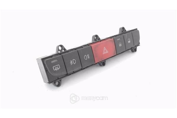 Recambio de interruptor luces emergencia para citroen jumper furgón 2.2 hdi 120 referencia OEM IAM 1606905880  
