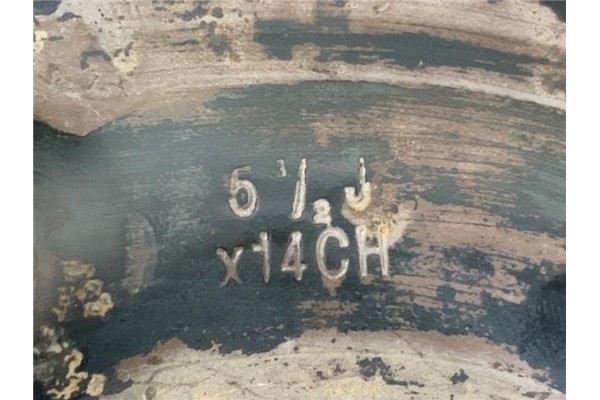 Recambio de llanta para peugeot partner (s2) 1.6 hdi 75 referencia OEM IAM 540100000000  