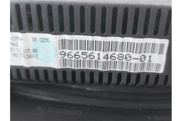 Recambio de display para peugeot partner combispace (5f) 1.6 hdi 90 referencia OEM IAM 9665614680  