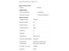 kia picanto (ja) del año 2024