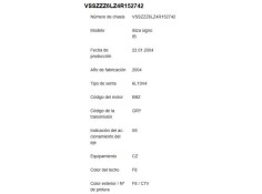 seat ibiza (6l1) del año 2005