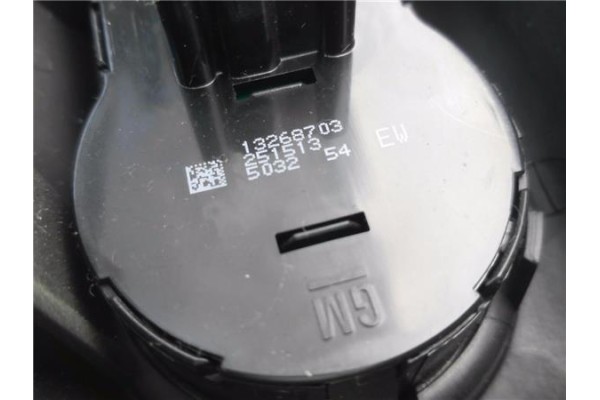 Recambio de mando de luces para opel astra j berlina 5p 1.6 selective referencia OEM IAM 13268703  
