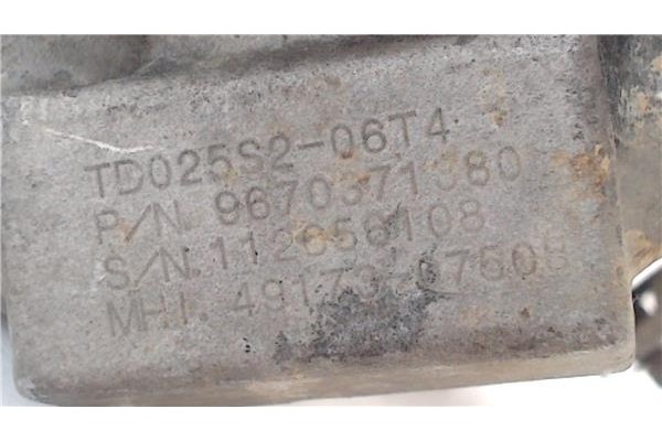 Recambio de turbo para peugeot partner combispace (5f) 1.6 hdi 90 referencia OEM IAM 9670371380 4917307508 