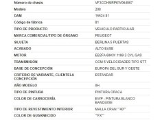 peugeot 208 del año 2019