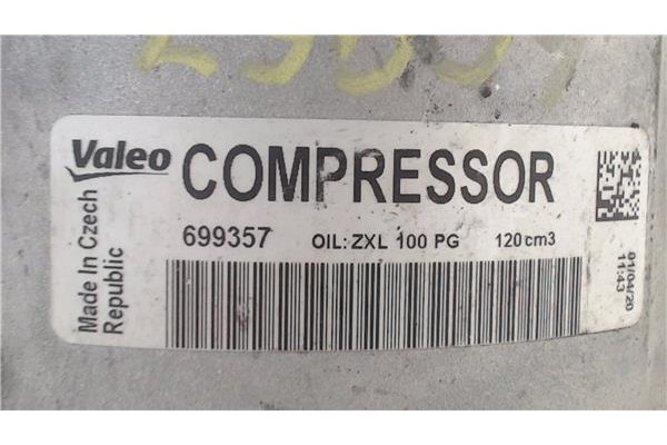 Recambio de compresor aire acond. para volkswagen golf v (1k1) 2.0 tdi 16v referencia OEM IAM 699357 ZXL100PG 