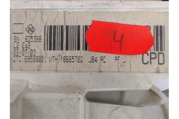 Recambio de mandos calefaccion / a.a. para renault scenic ii (jm) referencia OEM IAM (60536B) (69580001) 