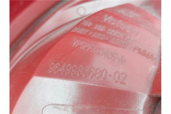 Recambio de piloto trasero izquierdo para peugeot 207 1.6 hdi referencia OEM IAM 6350Y7  