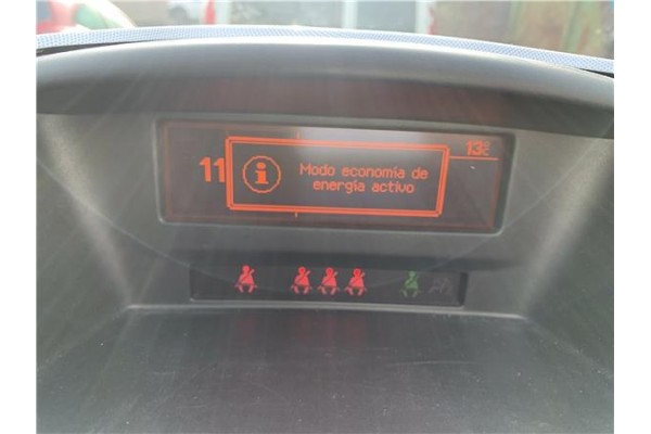 Recambio de display para peugeot 207 1.6 hdi referencia OEM IAM 659349 9821852480 