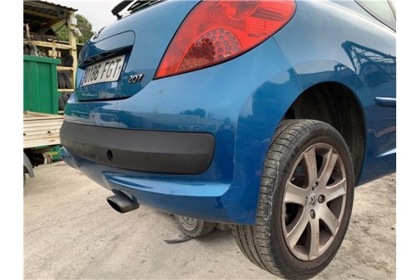 Recambio de paragolpes trasero para peugeot 207 1.6 hdi referencia OEM IAM 7410Z6  