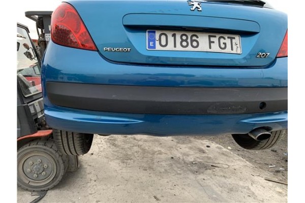 Recambio de paragolpes trasero para peugeot 207 1.6 hdi referencia OEM IAM 7410Z6  