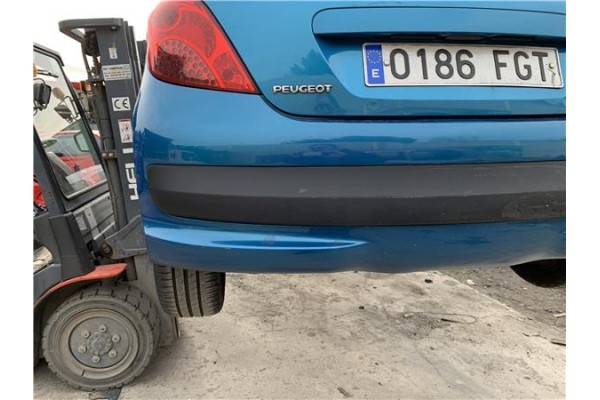Recambio de paragolpes trasero para peugeot 207 1.6 hdi referencia OEM IAM 7410Z6  