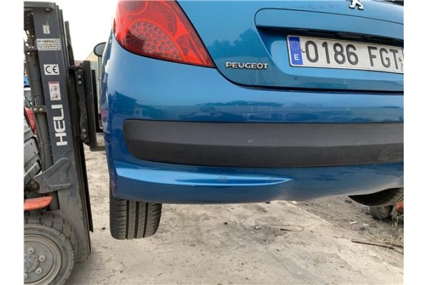 Recambio de paragolpes trasero para peugeot 207 1.6 hdi referencia OEM IAM 7410Z6  