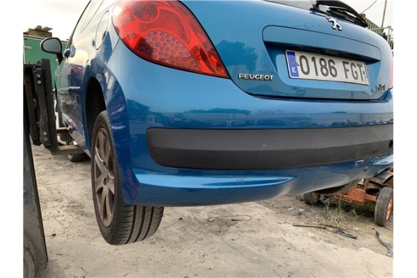 Recambio de paragolpes trasero para peugeot 207 1.6 hdi referencia OEM IAM 7410Z6  