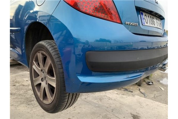 Recambio de paragolpes trasero para peugeot 207 1.6 hdi referencia OEM IAM 7410Z6  