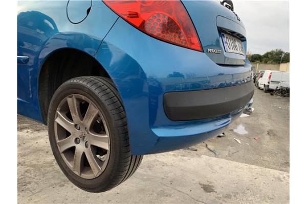 Recambio de paragolpes trasero para peugeot 207 1.6 hdi referencia OEM IAM 7410Z6  