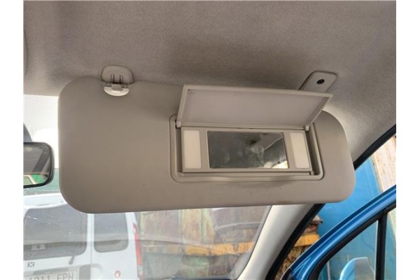 Recambio de parasol derecho para peugeot 207 1.6 hdi referencia OEM IAM 16064159BJ  