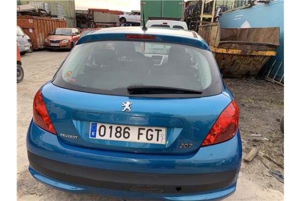 Recambio de porton trasero para peugeot 207 1.6 hdi referencia OEM IAM 8701W3 8701CS 