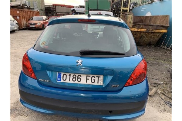 Recambio de porton trasero para peugeot 207 1.6 hdi referencia OEM IAM 8701W3 8701CS 