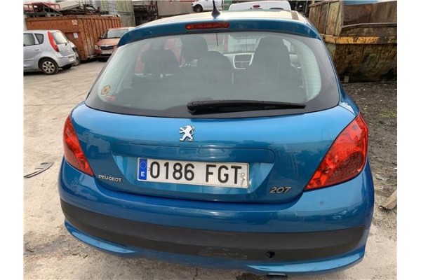Recambio de porton trasero para peugeot 207 1.6 hdi referencia OEM IAM 8701W3 8701CS 