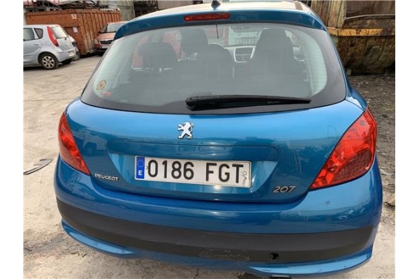 Recambio de porton trasero para peugeot 207 1.6 hdi referencia OEM IAM 8701W3 8701CS 