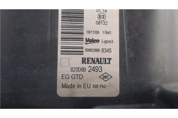 Recambio de faro delantero izquierdo para renault clio iii 1.5 dci (c/br1g) referencia OEM IAM 7701061079 7,70E+09 