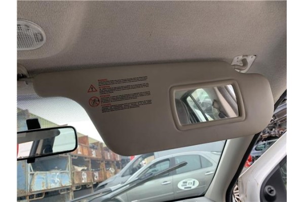 Recambio de parasol derecho para renault clio iii 1.5 dci (c/br1g) referencia OEM IAM 8200294229  