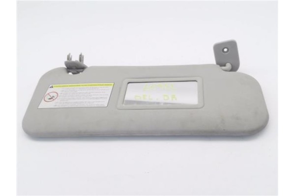 Recambio de parasol derecho para peugeot 207 1.4 confort referencia OEM IAM 16064158BJ 8143PL 