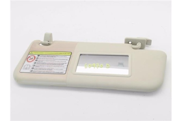 Recambio de parasol derecho para ford ka (ccu) 1.2 referencia OEM IAM A66SX42097  