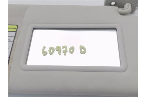 Recambio de parasol derecho para ford ka (ccu) 1.2 referencia OEM IAM A66SX42097  