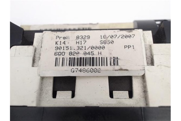 Recambio de mandos calefaccion / a.a. para volkswagen polo iv (9n3) referencia OEM IAM (6Q0820045H) (90151321/0000) 