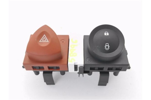 Recambio de interruptor luces emergencia para renault megane ii classic berlina 2.0 expression referencia OEM IAM 8200407415  