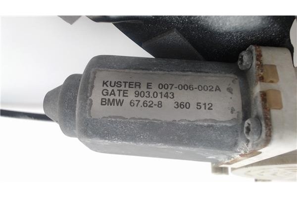 Recambio de mecanismo elevalunas trasero izquierdo para bmw serie 5 berlina (e39) referencia OEM IAM 67628360511 9030144 8360511
