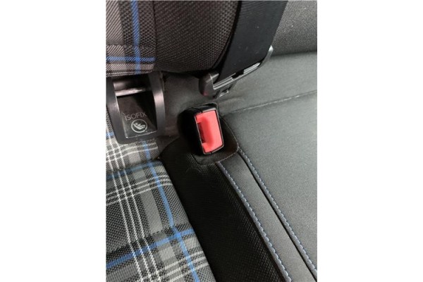 Recambio de anclaje cinturon trasero derecho para volkswagen golf vii (5g1/be1) híbrido gte referencia OEM IAM 5G0857740QVZ  