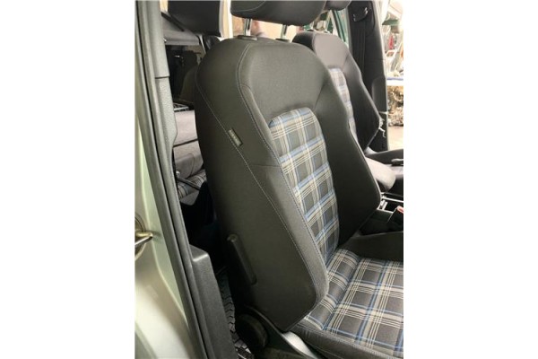 Recambio de asiento delantero derecho para volkswagen golf vii (5g1/be1) híbrido gte referencia OEM IAM 5G0881375M 5Q4881106Q 