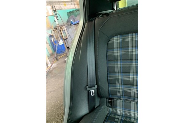 Recambio de cinturon seguridad trasero derecho para volkswagen golf vii (5g1/be1) híbrido gte referencia OEM IAM 5G0857807BRAA  
