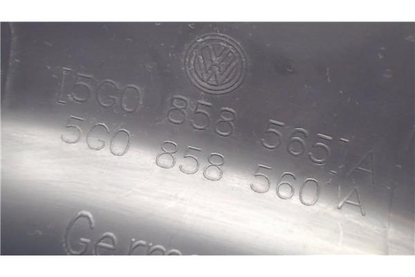 Recambio de embellecedor columna direccion para volkswagen golf vii (5g1/be1) híbrido gte referencia OEM IAM 5G0858560A 5G085856