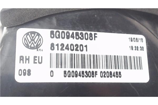 Recambio de piloto porton trasero derecho para volkswagen golf vii (5g1/be1) híbrido gte referencia OEM IAM 5G0945308F 81240201 