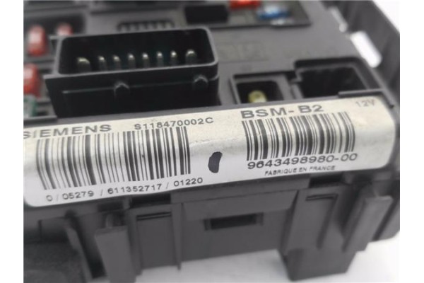 Recambio de bsm para peugeot 206 1.1 i referencia OEM IAM 9643498980 S118470002C 