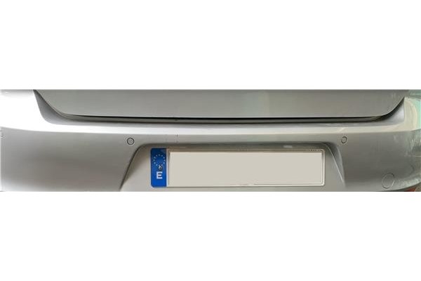 Recambio de refuerzo paragolpes trasero para volkswagen golf vii (5g1/be1) híbrido gte referencia OEM IAM 5GM807305A 5G0807305B 