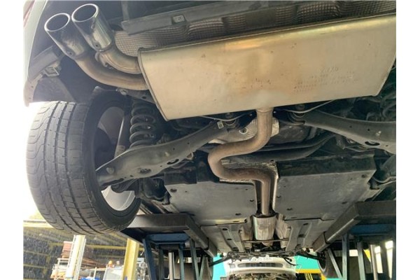 Recambio de tubo escape trasero para volkswagen golf vii (5g1/be1) híbrido gte referencia OEM IAM 5Q6253611AJ 5G6253609AK 