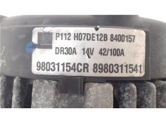 Recambio de alternador para opel zafira 1.7 cdti referencia OEM IAM 98031154CR 8980311541 