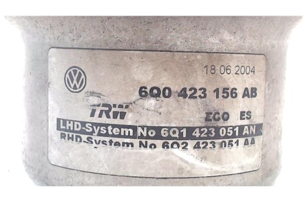 Recambio de bomba direccion electrica para volkswagen polo iv (9n1) 1.4 16v referencia OEM IAM 6Q0423156AB 6Q1423051AN 