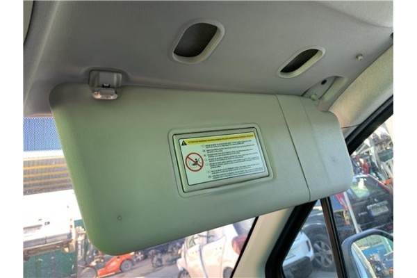 Recambio de parasol derecho para peugeot partner tepee 1.6 premium referencia OEM IAM 16128210BJ  