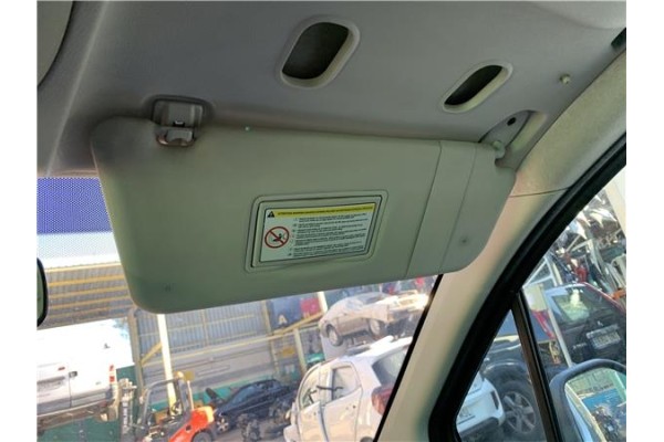 Recambio de parasol derecho para peugeot partner tepee 1.6 premium referencia OEM IAM 16128210BJ  