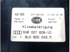 Recambio de mandos climatizador para audi a3 (8l) 1.8 t ambiente referencia OEM IAM 8L0820043M 5HB00760810 