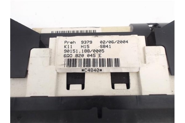 Recambio de mandos calefaccion / a.a. para volkswagen polo iv (9n1) referencia OEM IAM (6Q0820045E) (90151188/0005) 