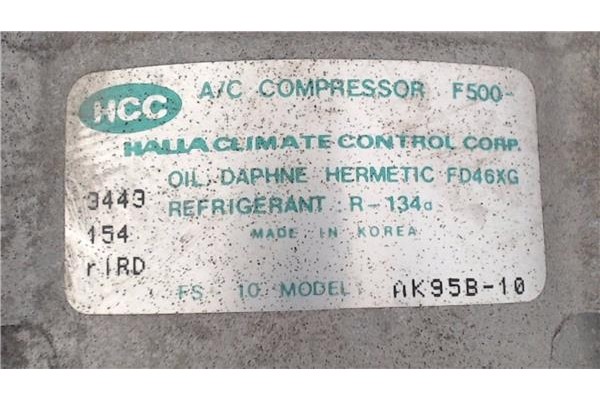 Recambio de compresor aire acond. para hyundai coupe (j2) 2.0 referencia OEM IAM AK95B10  