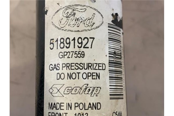 Recambio de amortiguador delantero derecho para ford ka (ccu) 1.2 referencia OEM IAM 51891927 GP27559 