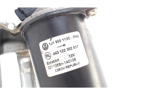 Recambio de motor limpiaparabrisas delantero para seat toledo (1m2) 1.9 tdi referencia OEM IAM 1J1955113C 4,43122E+11 